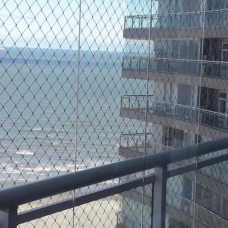 Maravilhoso Apto Vista Mar Jacuzzi Wi Fi Pé Areia Santos  Extérieur photo