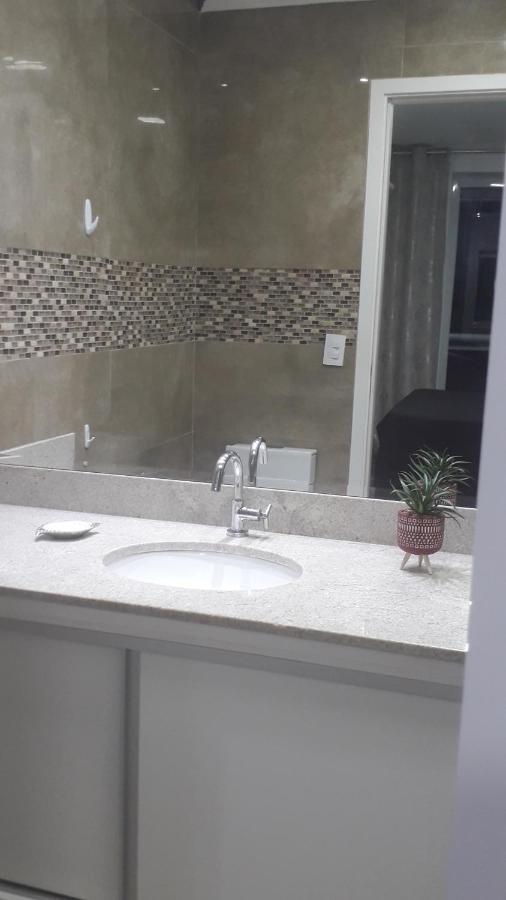 Maravilhoso Apto Vista Mar Jacuzzi Wi Fi Pé Areia Santos  Extérieur photo