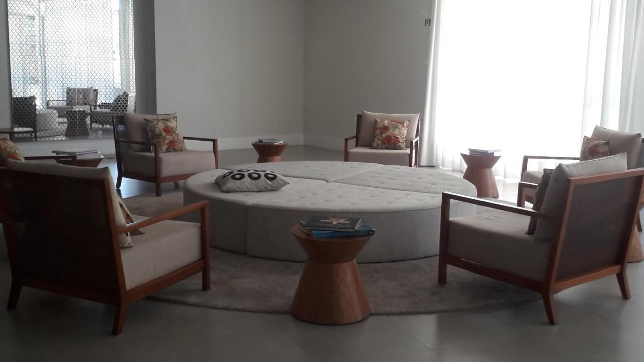 Maravilhoso Apto Vista Mar Jacuzzi Wi Fi Pé Areia Santos  Extérieur photo