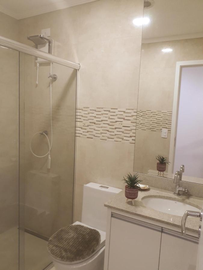 Maravilhoso Apto Vista Mar Jacuzzi Wi Fi Pé Areia Santos  Extérieur photo