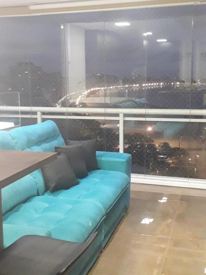Maravilhoso Apto Vista Mar Jacuzzi Wi Fi Pé Areia Santos  Extérieur photo